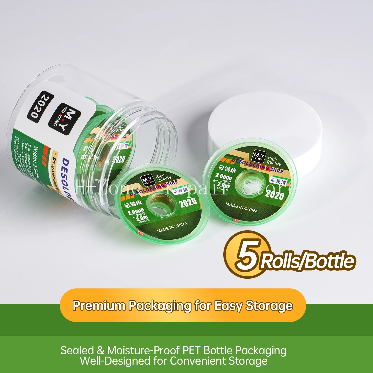 YCS M.Y 5Pcs Desoldering Wick  - Solder Wick Braid review and price