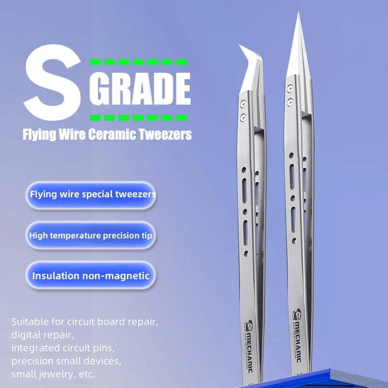 Mechanic S-grade Ceramic Tweez - Electronics Repair Tool Kit review and price