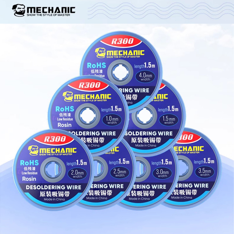 MECHANIC R300 Desoldering Mesh - Solder Wick Braid review and price