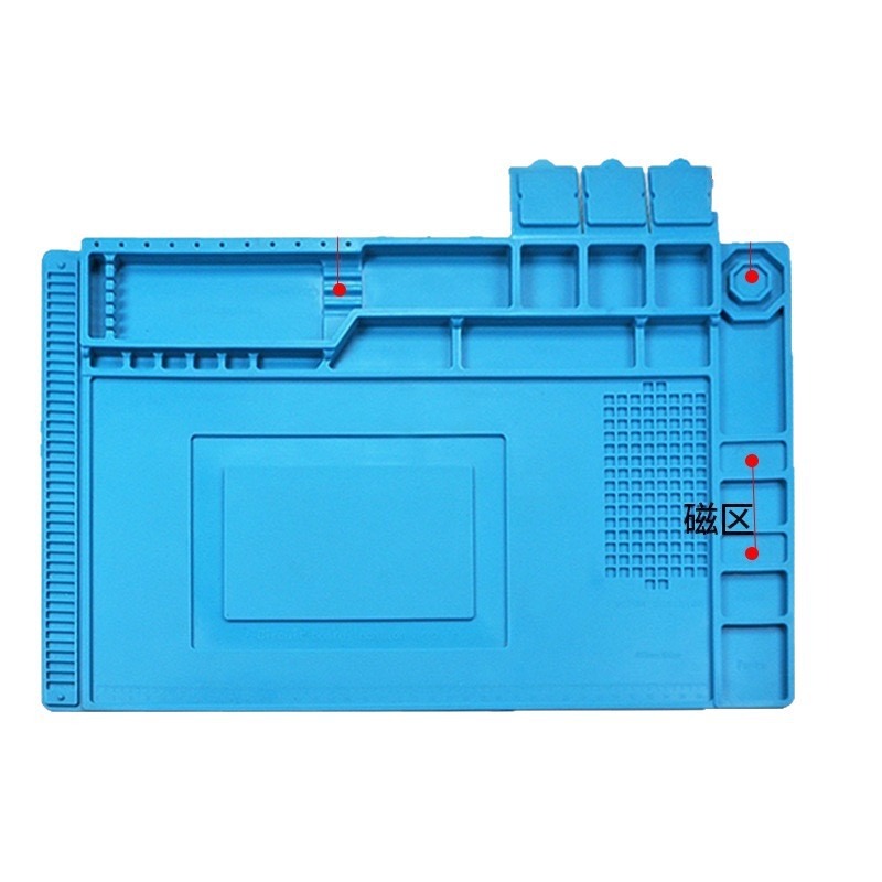 Magnetic Silicone Repair Mat f - Electronics Repair Workbench review and price
