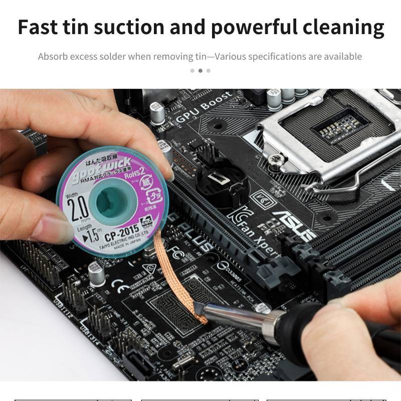 Original Goot Desoldering Sold - Solder Wick Braid review and price