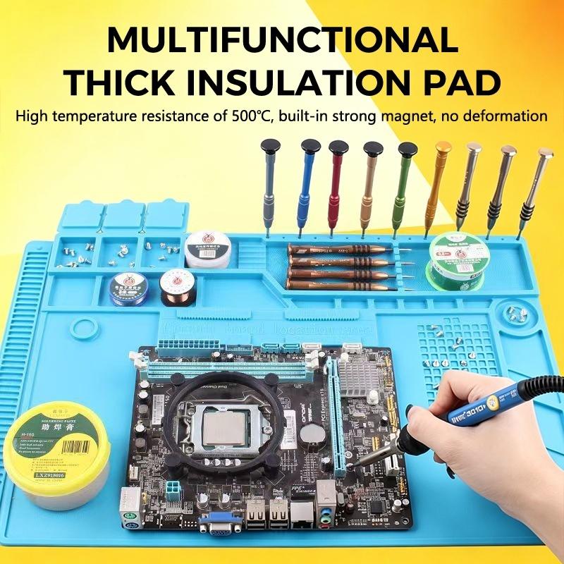 Magnetic Anti Static Silicone  - Electronics Repair Workbench review and price
