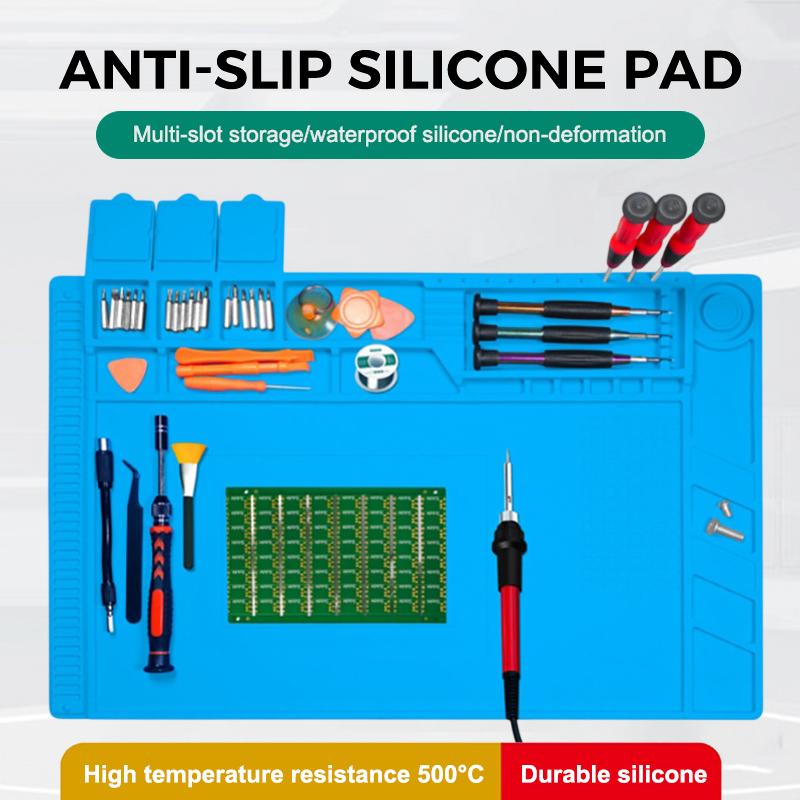 Magnetic Anti Static Silicone  - Electronics Repair Workbench review and price