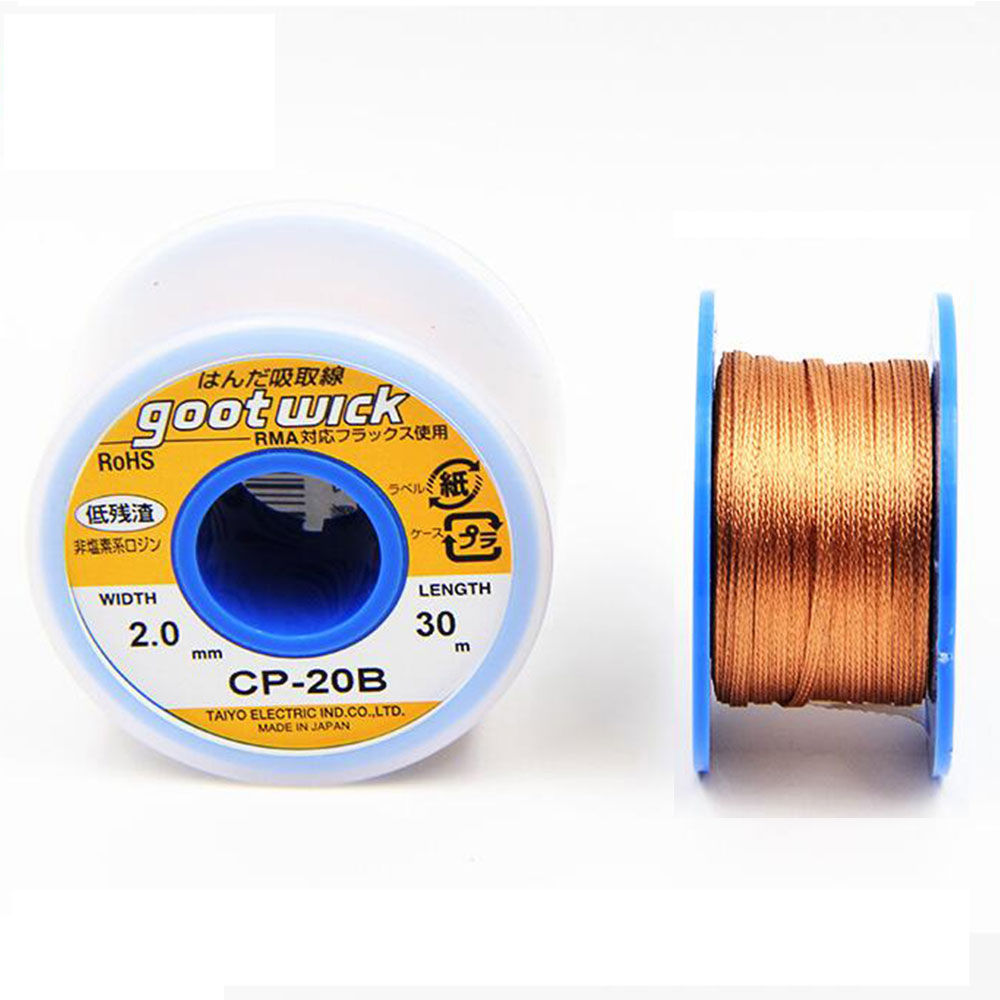 Japan Original Goot Wick 30/20 - Solder Wick Braid review and price