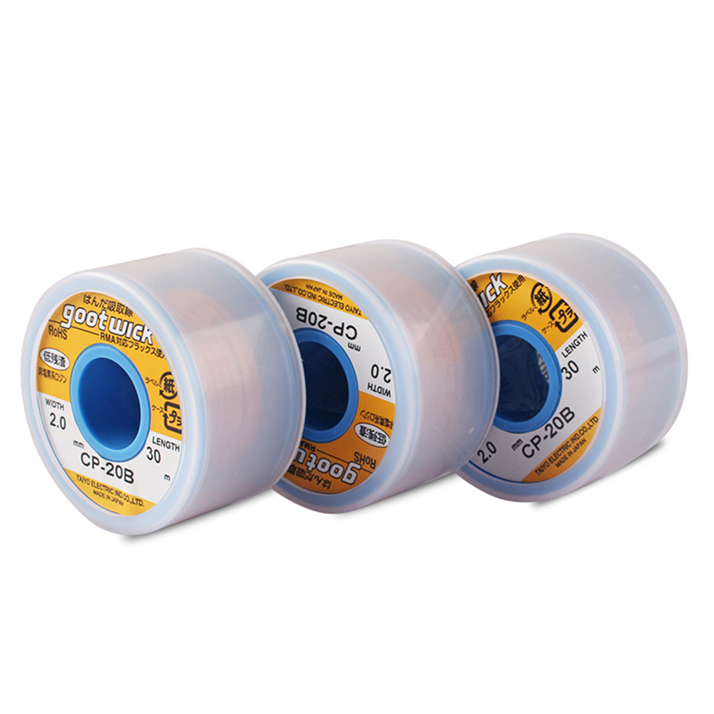 Japan Original Goot Wick 30/20 - Solder Wick Braid review and price