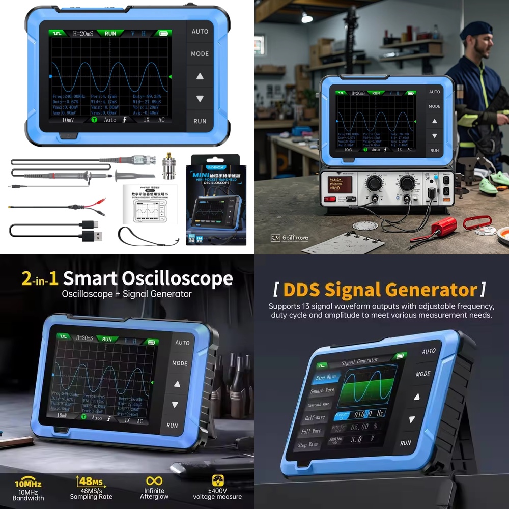 For DSO510 Mini Portable 2 in  - Repair Electronics review and price