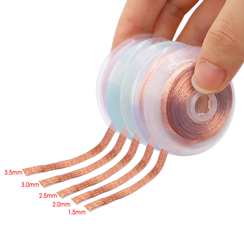 1.5mm 2mm 2.5mm 3mm 3.5mm Widt - Solder Wick Braid review and price