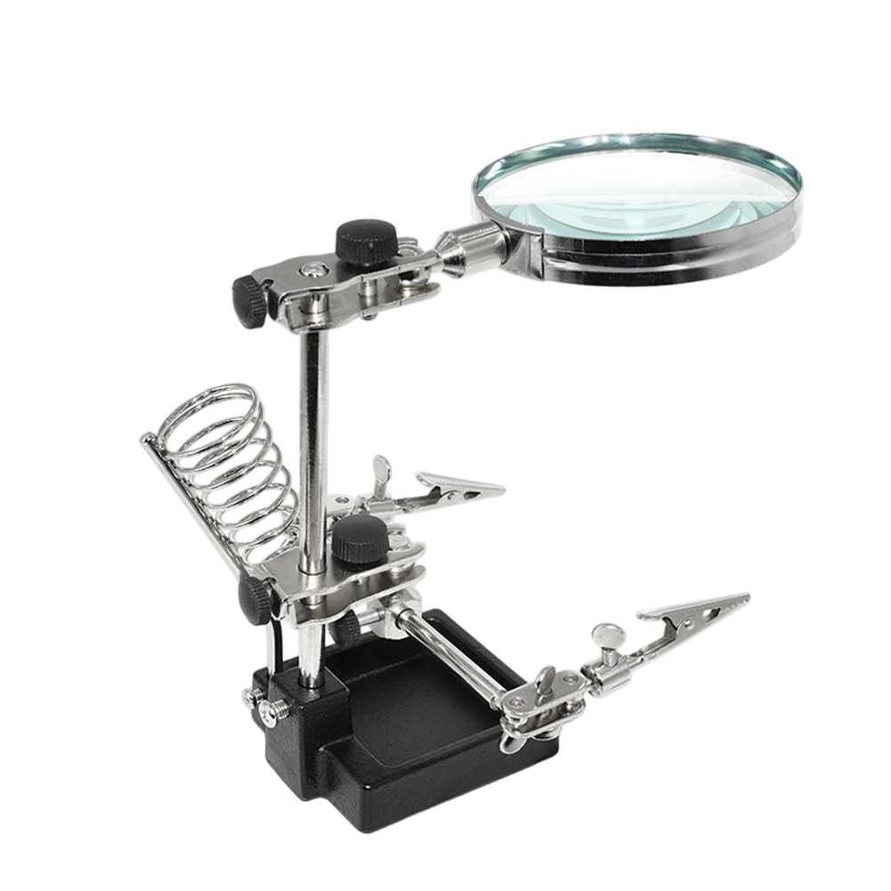 3X Magnifying Glass with Third - Electronics Repair Workbench review and price