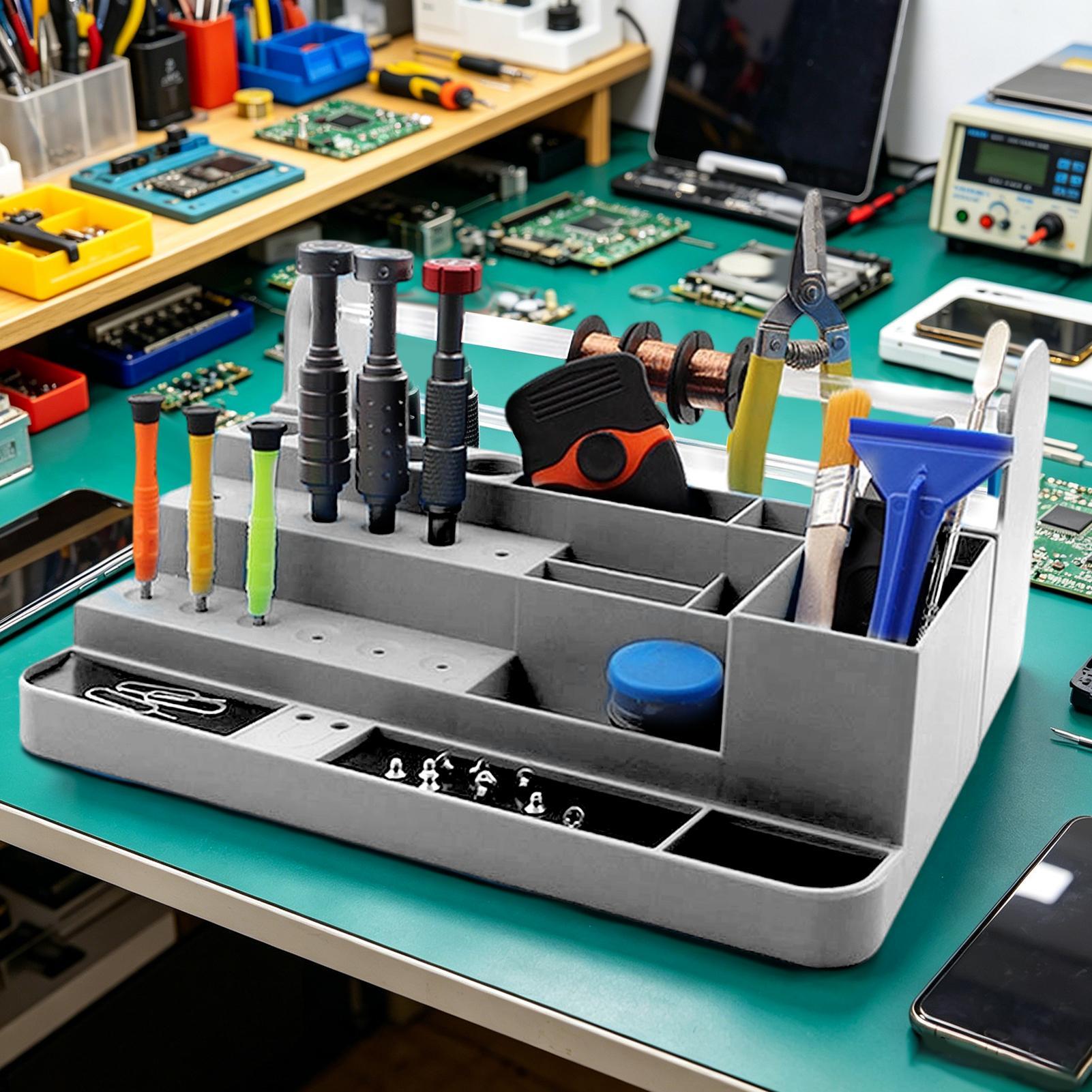 Screwdriver Holder Heavy-Duty  - Electronics Repair Workbench review and price