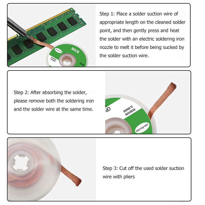 1.5M Desoldering Mesh Braid So - Solder Wick Braid review and price
