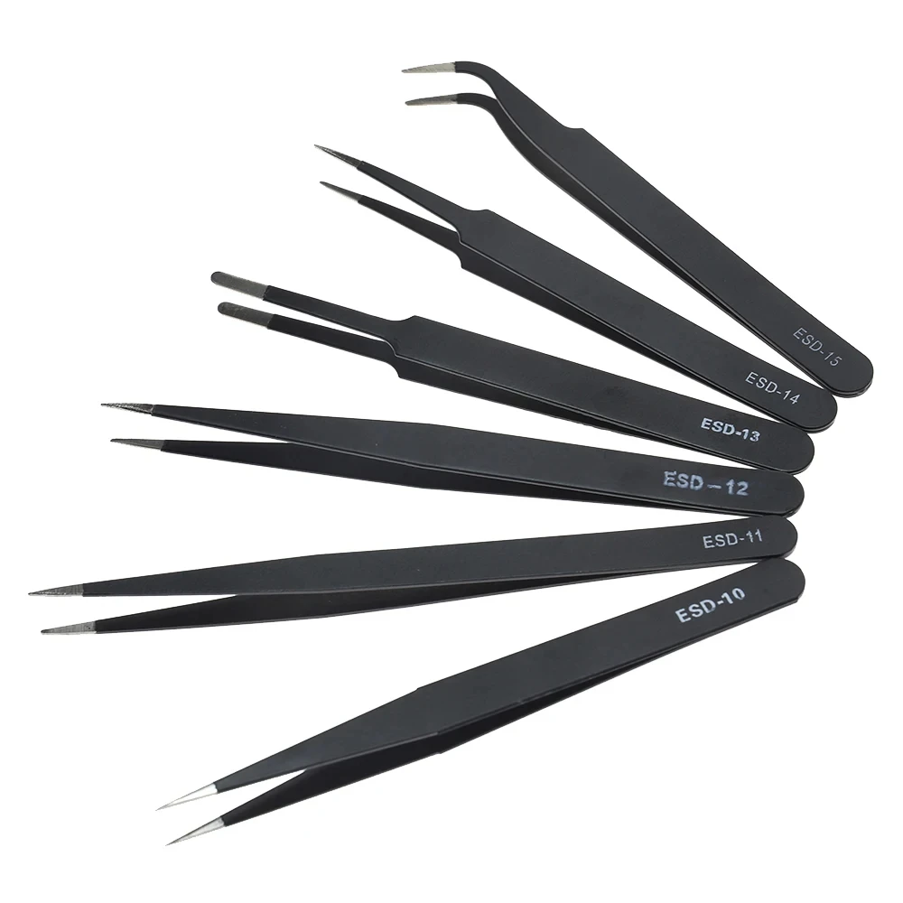 Galacok 6PCS Precision Tweezer - Electronics Repair Tool Kit review and price