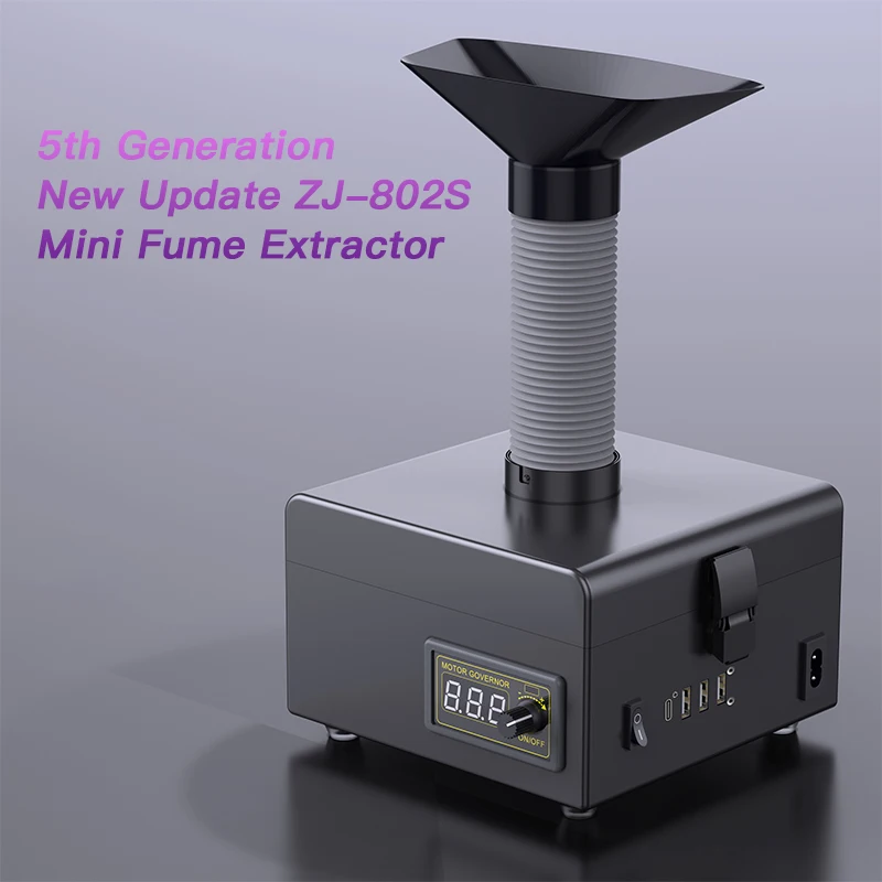 ZJ-802S New Fume Extractor Des - Electronics Repair Training review and price