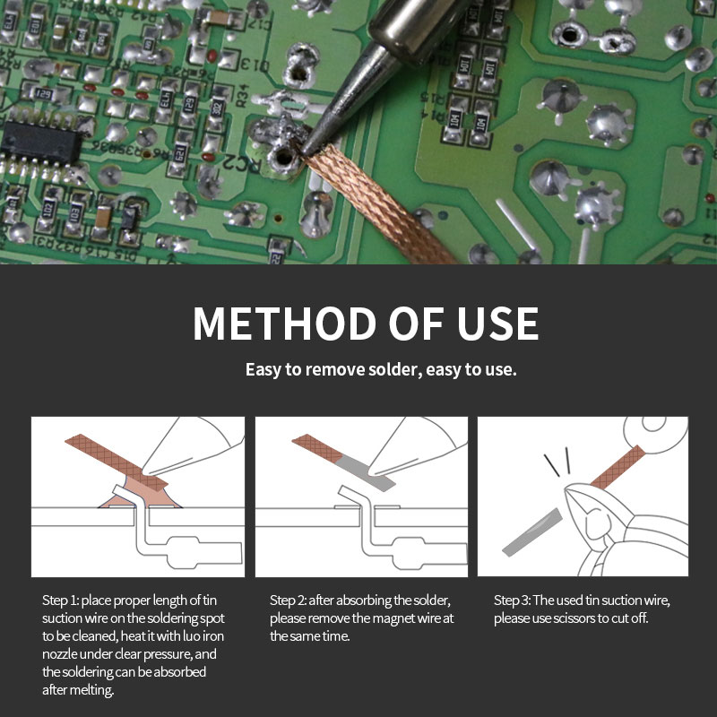 Desoldering Braid Solder Remov - Solder Wick Braid review and price