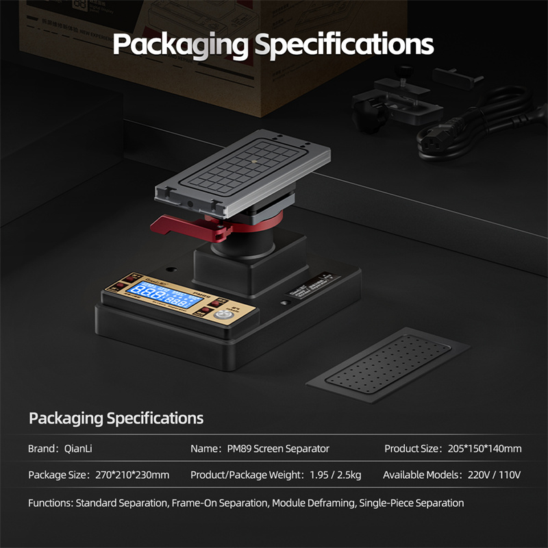 QIANLI PM89 LCD Screen Separat - Screen Separator Machine review and price