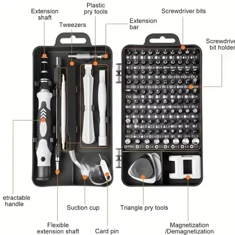 115 in 1 Multifunctional Screw - Electronics Repair Tool Kit review and price